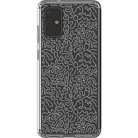 Line Art Doodles Clear Phone Case for your Galaxy S20 Plus exclusively at The Urban Flair