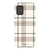 Luxury Cream Plaid Tough Phone Case Galaxy A51 5G Satin [Semi-Matte] exclusively offered by The Urban Flair