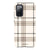Luxury Cream Plaid Tough Phone Case Galaxy S20 FE Gloss [High Sheen] exclusively offered by The Urban Flair