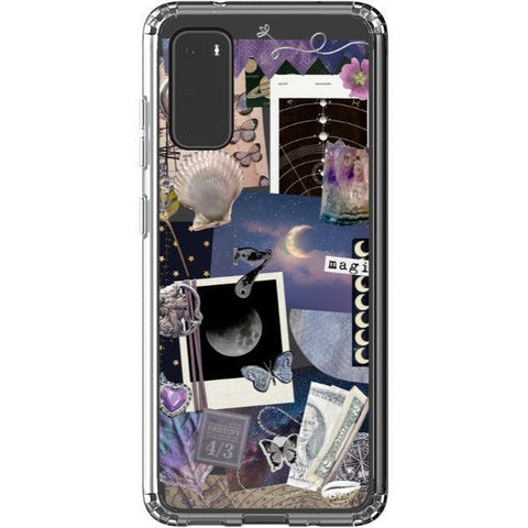 Magic Scraps Collage Clear Phone Case iPhone 13 Pro Max exclusively offered by The Urban Flair