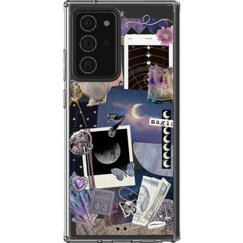 Magic Scraps Collage Clear Phone Case iPhone 13 Pro Max exclusively offered by The Urban Flair