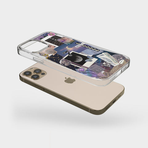 Magic Scraps Collage Phone Case For iPhone 13 Pro Max 12 Mini 11 XR XS 7 8 Plus SE 2020 Witchy Aesthetic Moodboard Design Feat