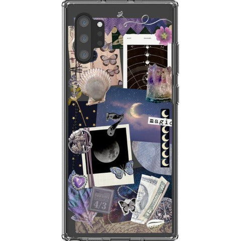 Magic Scraps Collage Clear Phone Case iPhone 13 Pro Max exclusively offered by The Urban Flair