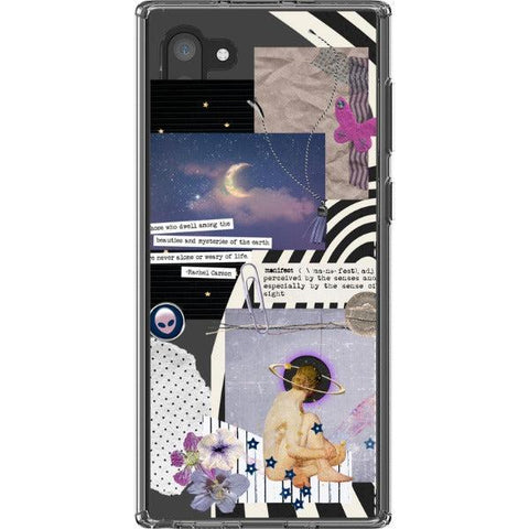 Manifest Collage Clear Phone Case iPhone 13 Pro Max exclusively offered by The Urban Flair