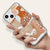 Messy Boho Watercolor Shapes Phone Case For iPhone 13 Pro Max 12 Mini 11 XR XS 7 8 Plus SE 2020 Aesthetic Terracotta Design Feat