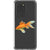 Galaxy S20 Ultra Minimal Goldfish Clear Phone Case - The Urban Flair