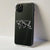 Minimal Map Outline Clear Phone Case iPhone 12 Pro Max Black by The Urban Flair (Feat)