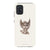 Galaxy A51 4G Satin (Semi-Matte) Minimal Off White Baby Angel Tough Phone Case - The Urban Flair