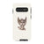 Galaxy S10 Gloss (High Sheen) Minimal Off White Baby Angel Tough Phone Case - The Urban Flair