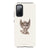 Galaxy S20 FE Gloss (High Sheen) Minimal Off White Baby Angel Tough Phone Case - The Urban Flair