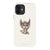 iPhone 12 Gloss (High Sheen) Minimal Off White Baby Angel Tough Phone Case - The Urban Flair