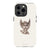 iPhone 13 Pro Gloss (High Sheen) Minimal Off White Baby Angel Tough Phone Case - The Urban Flair
