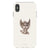 iPhone XS Max Gloss (High Sheen) Minimal Off White Baby Angel Tough Phone Case - The Urban Flair
