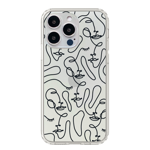 Minimal Phone Cases For New White Silver iPhone 14 Pro