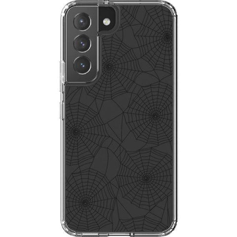 Minimal Spider Web Clear Phone Case