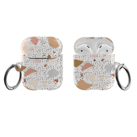 Shop The Minimal Terrazzo Airpods Case Exclusively at The Urban Flair - Trendy Aesthetic Covers Available For Your Original Apple AirPods and AirPods Pro