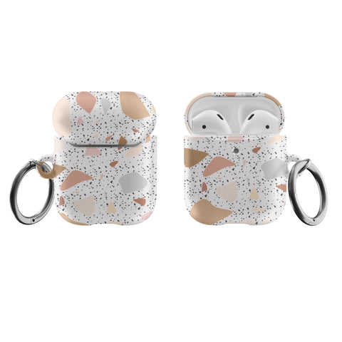 Shop The Minimal Terrazzo Airpods Case Exclusively at The Urban Flair - Trendy Aesthetic Covers Available For Your Original Apple AirPods and AirPods Pro