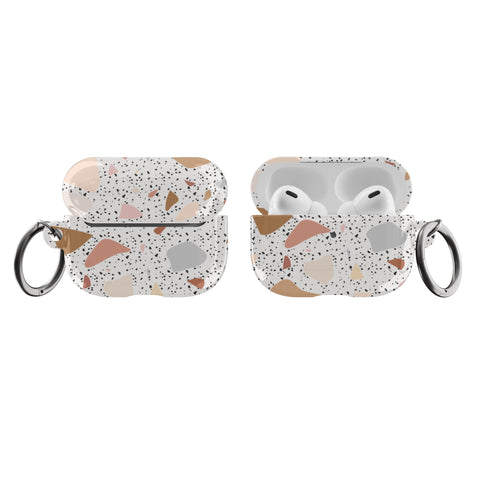 Shop The Minimal Terrazzo Airpods Case Exclusively at The Urban Flair - Trendy Aesthetic Covers Available For Your Original Apple AirPods and AirPods Pro