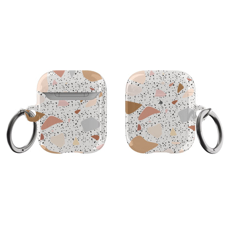 Shop The Minimal Terrazzo Airpods Case Exclusively at The Urban Flair - Trendy Aesthetic Covers Available For Your Original Apple AirPods and AirPods Pro
