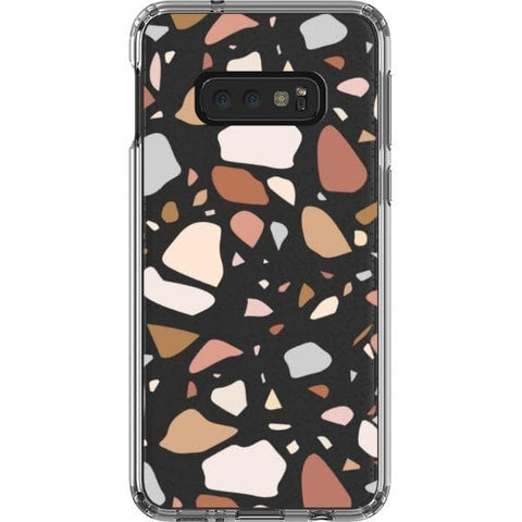 Galaxy S10 Minimal Terrazzo Clear Phone Case - The Urban Flair