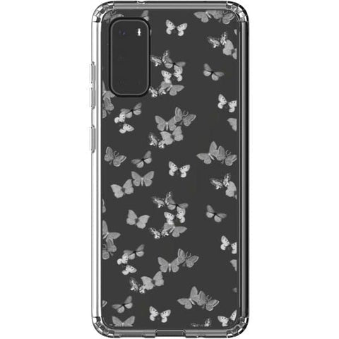 Galaxy S20 Minimalist Butterfly Clear Phone Case - The Urban Flair