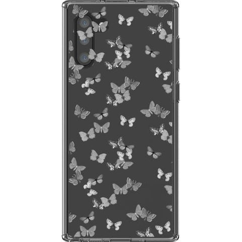 Note 10 Minimalist Butterfly Clear Phone Case - The Urban Flair