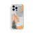 Modern Abstract Nature Collage Clear Phone Case by The Urban Flair