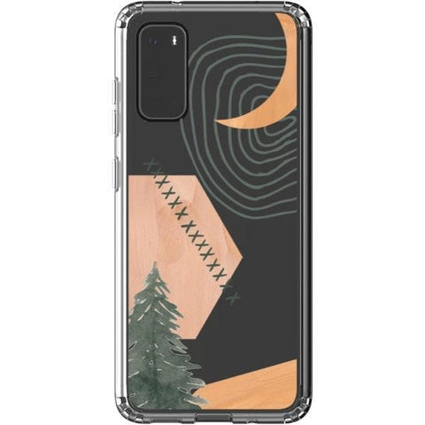 Modern Abstract Nature Collage Clear Phone Case for your Galaxy S20 exclusively at The Urban Flair