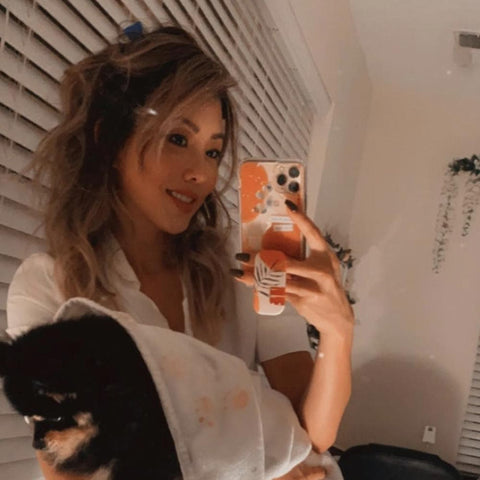 Modern Abstract Terracotta Collage Clear Phone Case iPhone 12 Pro Max by The Urban Flair (Customer Feat)