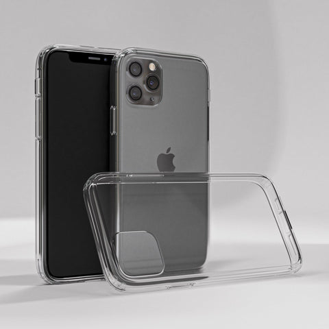 Modern Abstract Terracotta Collage Clear Phone Case iPhone 12 Pro Max by The Urban Flair (Feat)