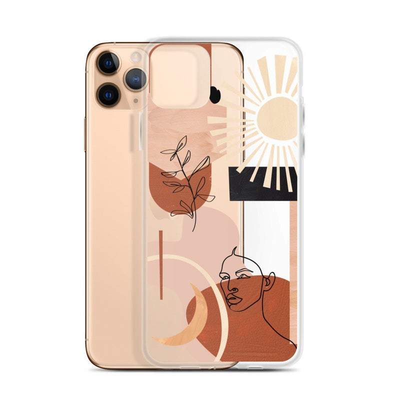 Modern Line Art Collage Clear Phone Case for Apple iPhone 15 (& more!)– The  Urban Flair