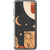 Modern Moon Line Art Collage Clear Phone Case for your Galaxy S20 exclusively at The Urban Flair