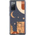 Modern Moon Line Art Collage Clear Phone Case for your Galaxy S20 FE exclusively at The Urban Flair