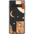 Galaxy S10 Plus Modern Moon Line Art Collage Clear Phone Case - The Urban Flair
