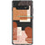 Galaxy S10 Plus Modern Rose Rust Shapes Clear Phone Case - The Urban Flair