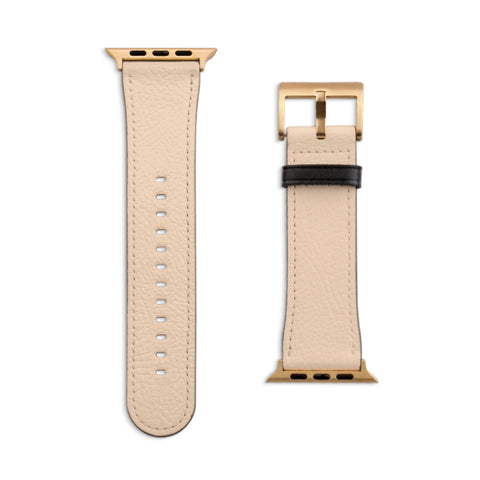 38/40/41mm Matte Gold Modern Solid Apple Watch Bands (Set 1) - The Urban Flair