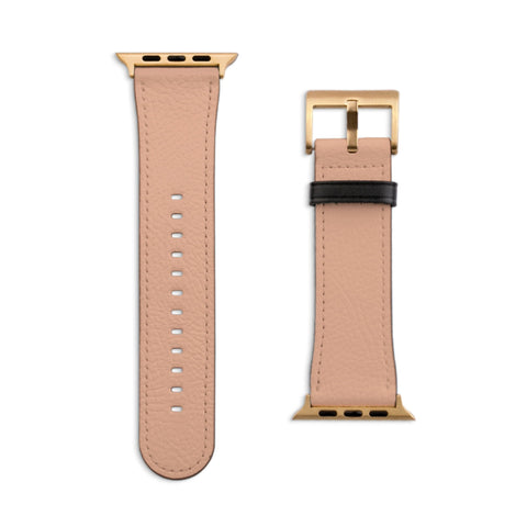 38/40/41mm Matte Gold Modern Solid Apple Watch Bands (Set 1) - The Urban Flair