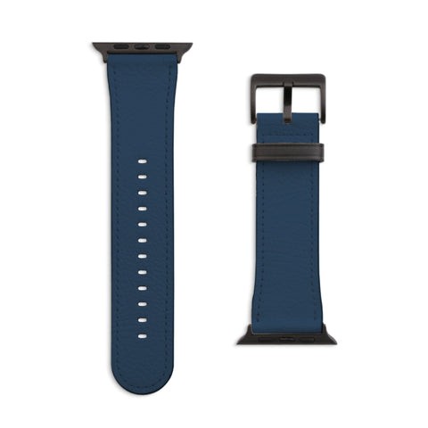 38/40/41mm Matte Black Modern Solid Apple Watch Bands (Set 2) - The Urban Flair