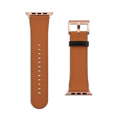 38/40/41mm Matte Rose Gold Modern Solid Apple Watch Bands (Set 2) - The Urban Flair
