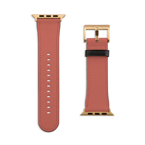 38/40/41mm Matte Gold Modern Solid Apple Watch Bands (Set 3) - The Urban Flair