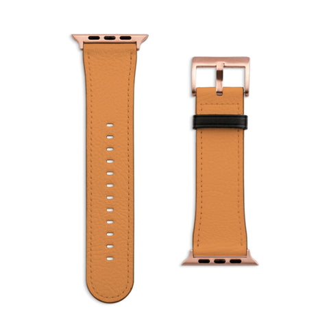 38/40/41mm Matte Rose Gold Modern Solid Apple Watch Bands (Set 3) - The Urban Flair