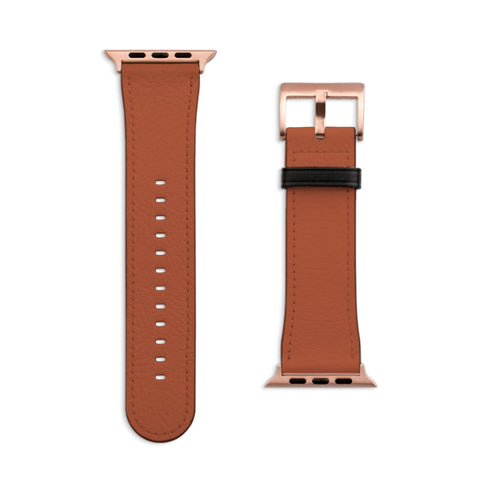 38/40/41mm Matte Rose Gold Modern Solid Apple Watch Bands (Set 3) - The Urban Flair