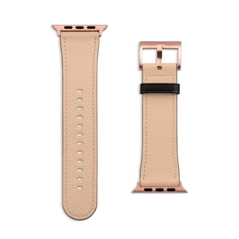 38/40/41mm Matte Rose Gold Modern Solid Apple Watch Bands (Set 3) - The Urban Flair