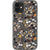 iPhone 12 Mini 1 Modern Terrazzo Specks Clear Phone Cases - The Urban Flair