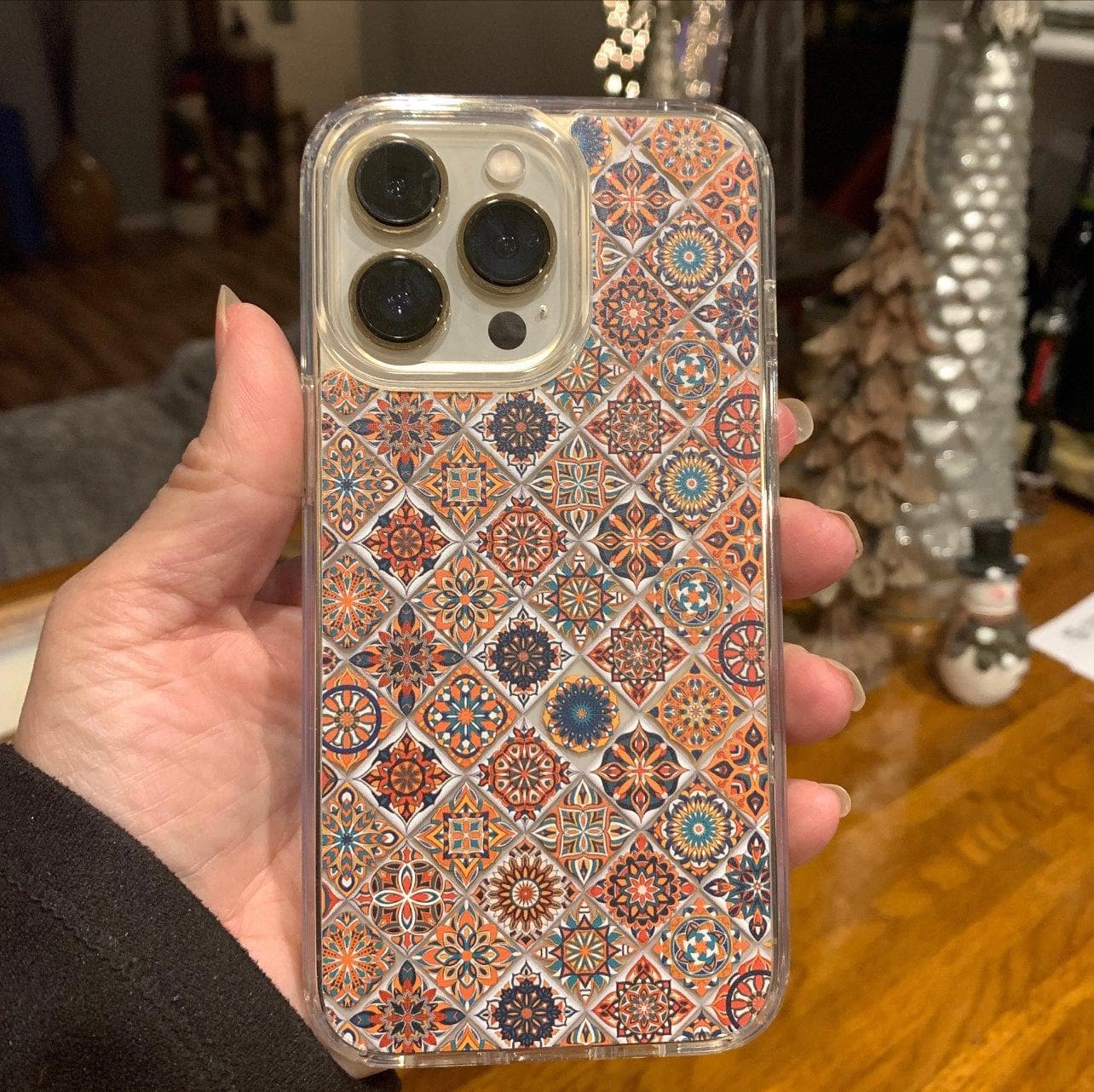 Mosaic Tile Clear Phone Case for Apple iPhone 15 (& more!)– The Urban Flair Mosaic Tile Clear Phone Case for Apple iPhone 15 (& more!)– The Urban Flair