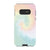 Galaxy S10e Gloss (High Sheen) Muted Pastel Tie Dye Tough Phone Case - The Urban Flair