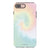 iPhone 7 Plus/8 Plus Satin (Semi-Matte) Muted Pastel Tie Dye Tough Phone Case - The Urban Flair