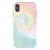 iPhone XS Max Satin (Semi-Matte) Muted Pastel Tie Dye Tough Phone Case - The Urban Flair
