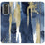 Galaxy S20 Navy Gold Watercolor Wallet Phone Case - The Urban Flair