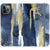 iPhone 11 Pro Max Navy Gold Watercolor Wallet Phone Case - The Urban Flair
